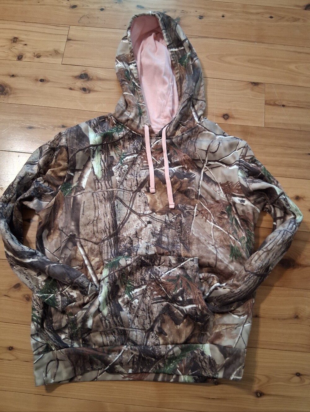 Realtree Youth Camouflage Pullover Hoodie Size Medium